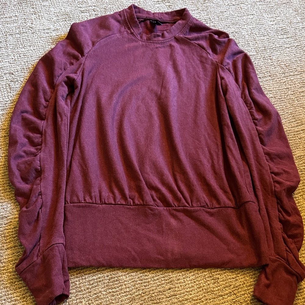 Women's Burgundy Sweatshirt